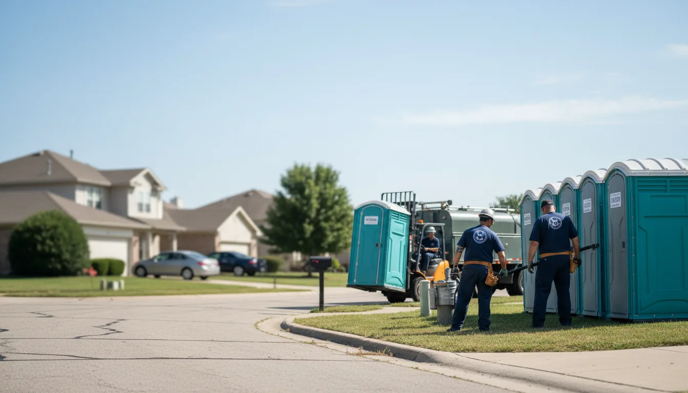 Porta Potty Rental in Morrisonville, IL near me